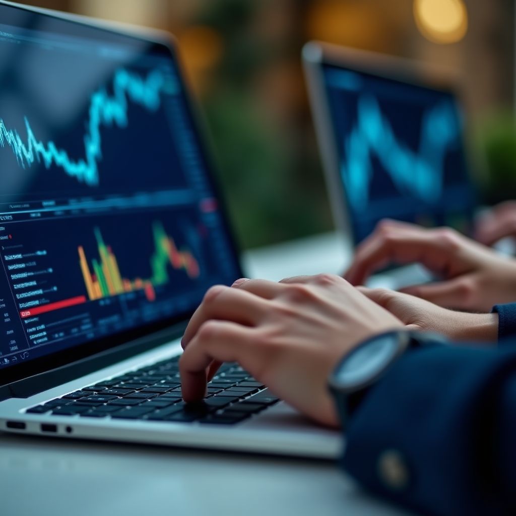 Analista trabajando con datos